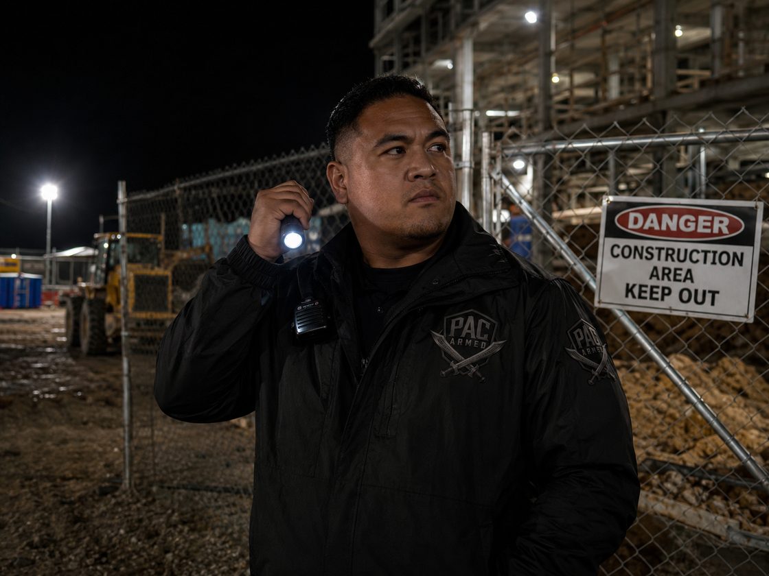 Construction Site Security — Pac Armed Security, Hawaii and Nevada